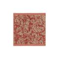 Leitner Friuli face cloth, rust red