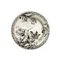 Gien Tulipes Noires bread & butter plates, set of 4