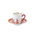 Raynaud Cristobal Koralle Espressotasse mit Unterteller