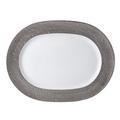 Bernardaud Ecume Platinum oval platter, large