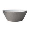 Bernardaud Ecume Platinum salad bowl, large