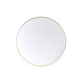 Bernardaud Palmyre bread & buttert plate, coup-shaped