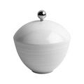 Cristal et Bronze Hémisphère jar, large, chrom