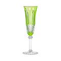 Saint-Louis Tommy Champagne flute, chartreuse