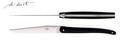 Forge de Laguiole Steakmesser Jean-Michel Wilmotte, schwarz, 2er-Set