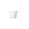 Sieger by Fürstenberg Stella White single espresso cup (without saucer), coup-shaped
