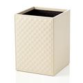 Riviere Vanity waste paper basket, ivory