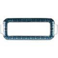 Haviland Tiara Blau/Platin Königskuchenplatte
