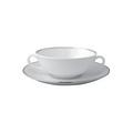 Bernardaud Cristal Suppentasse mit Unterteller