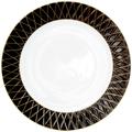 Herend Babos presentation plate, black-gold