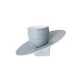 J.L Coquet Hémisphère Storm Blue Slider egg cup