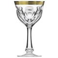 Moser Lady Hamilton Gold red wine glass