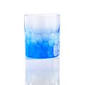 Moser Pebbles double old fashioned tumbler, aquamarine