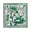 Gien Pivoines Vertes deep square bowl