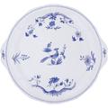 Gien Paradis Bleu cake platter
