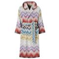 Missoni Home Marea bathrobe with hood, size L
