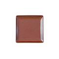 Jaune de Chrome Granite Rouge quadratischer Teller, 16 x 16 cm
