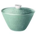 Raynaud Minéral Irisé Turquoise soup tureen