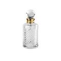 Cristal et Bronze Cristal Diamant Ciselé perfume bottle, gold