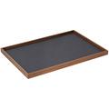 GioBagnara Phorma Rectangular tray, rectangular, large, slate