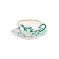 Raynaud Cristobal Emeraude breakfast cup and saucer