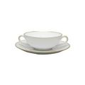 Bernardaud Palmyre soup cup and saucer