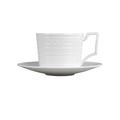 Wedgwood Intaglio Kaffee-/Teetasse mit Unterteller