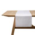Le Jacquard Francais Vegetal Mood runner, white, 50 x 150 cm