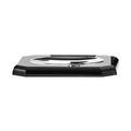 Decor Walther Crystal comb tray, anthracite