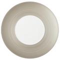 J.L Coquet Hémisphère Grey Metallic presentation plate