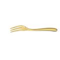 Christofle L'âme d'Or Fischgabel, Edelstahl, Farbe gold