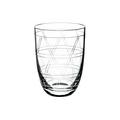 Theresienthal Planet Earth tumbler, clear, cut beehive