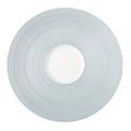 J.L Coquet Hémisphère Storm Blue gourmet plate with small centre