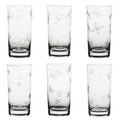 Artel Bug set of 6 highball glasses, 6 patterns