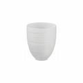 J.L Coquet Hémisphère Weiß Becher ohne Henkel