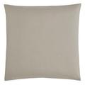 Christian Fischbacher Satin pillow case, pebble (835), 80 x 80 cm