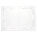 Eri Textiles Double Marie linen place mats, silver, set of 6