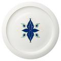 Hering Berlin Alif Blue-Green flat round platter