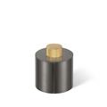 Decor Walther Dose Club, dark metal matt/gold matt mit Deckel