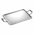 Christofle Malmaison tray with handles, large