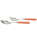 Capdeco Cambridge orange, Salatbesteck