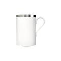 Sieger by Fürstenberg Treasure Platinum tea mug (without saucer), cylindrical