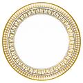 Haviland Tiara Weiß/Gold Tortenplatte