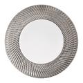 Bernardaud Twist Platinum dinner plate