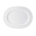 Bernardaud Ecume Weiß Platte oval, mittelgroß