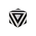 Giobagnara Black & White paperweight, Dazzle