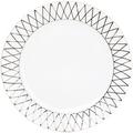 Herend Platzteller Babos, weiß-platin