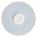 Jaune de Chrome Song Ocean gourmet plate with small centre, Bolero shape