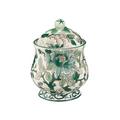 Gien Pivoines Vertes sugar bowl