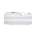 Yves Delorme Adagio bed throw, light grey, 280 x 250 cm